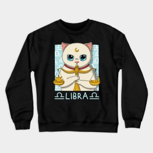 Libra Neko Crewneck Sweatshirt